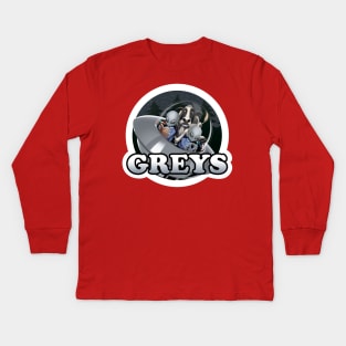 Greys Kids Long Sleeve T-Shirt